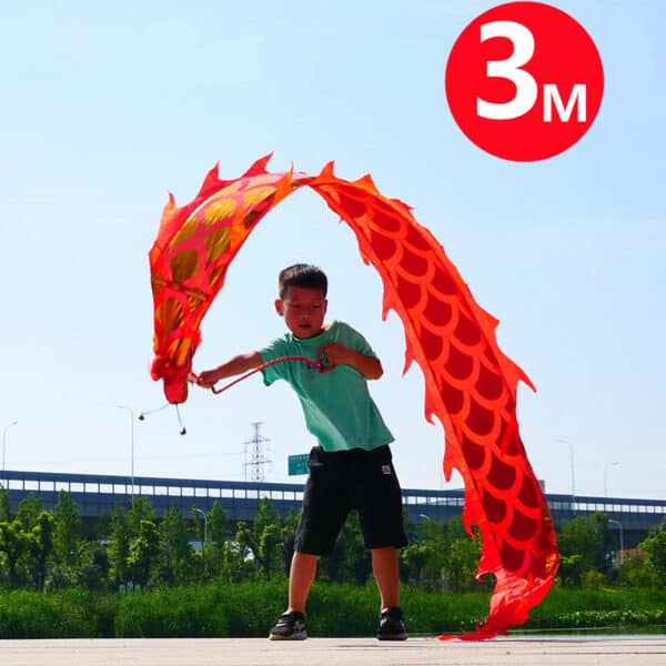 3m Red dragon ribbon